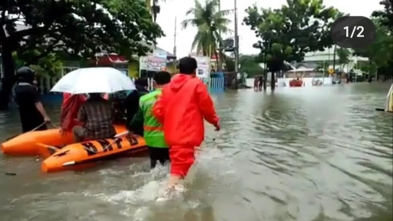 banjir kota padang 10 september 2020