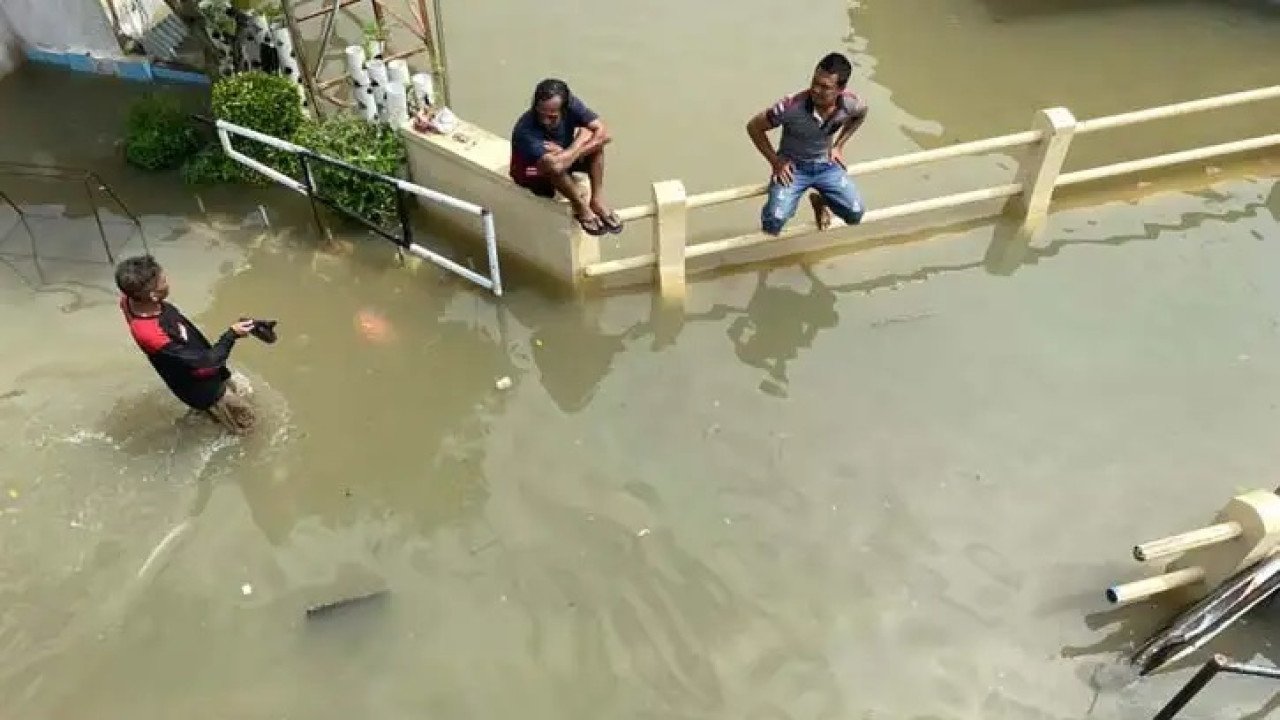 Banjir di Kota Surakarta tanggal 16 Februari 2023