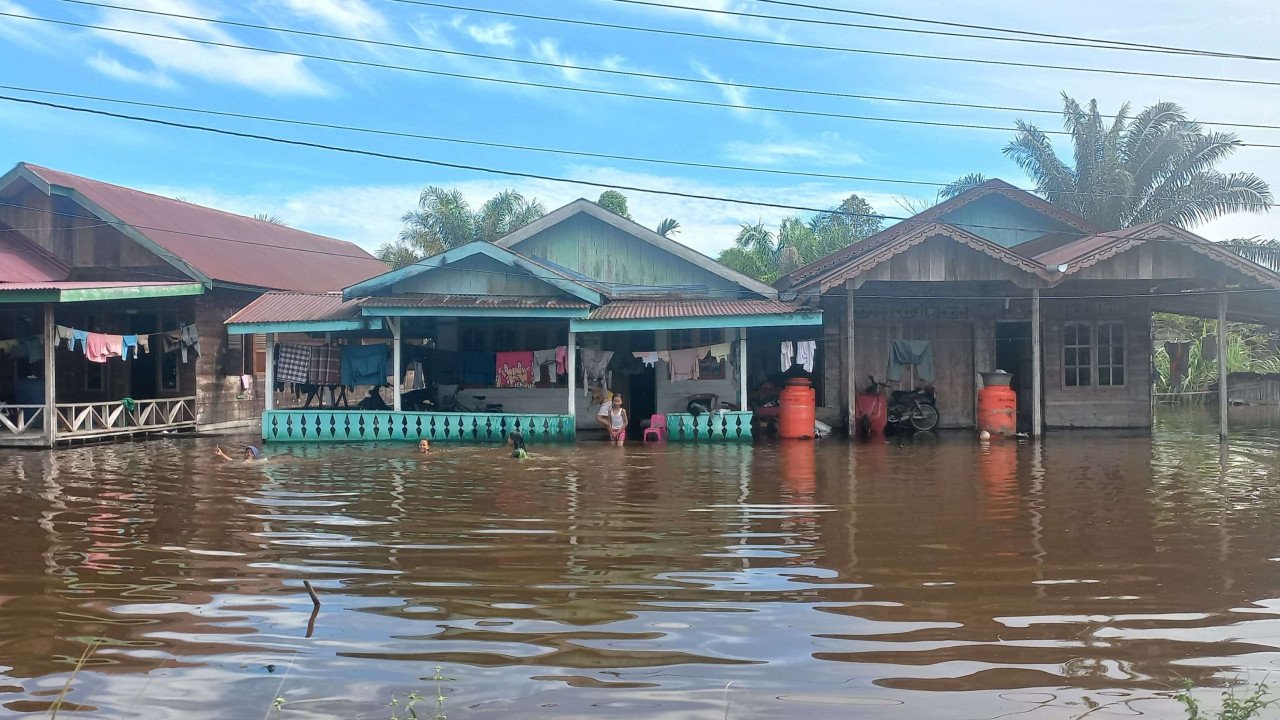 Banjir di Kab. Aceh Singkil tanggal 13 Oktober 2024