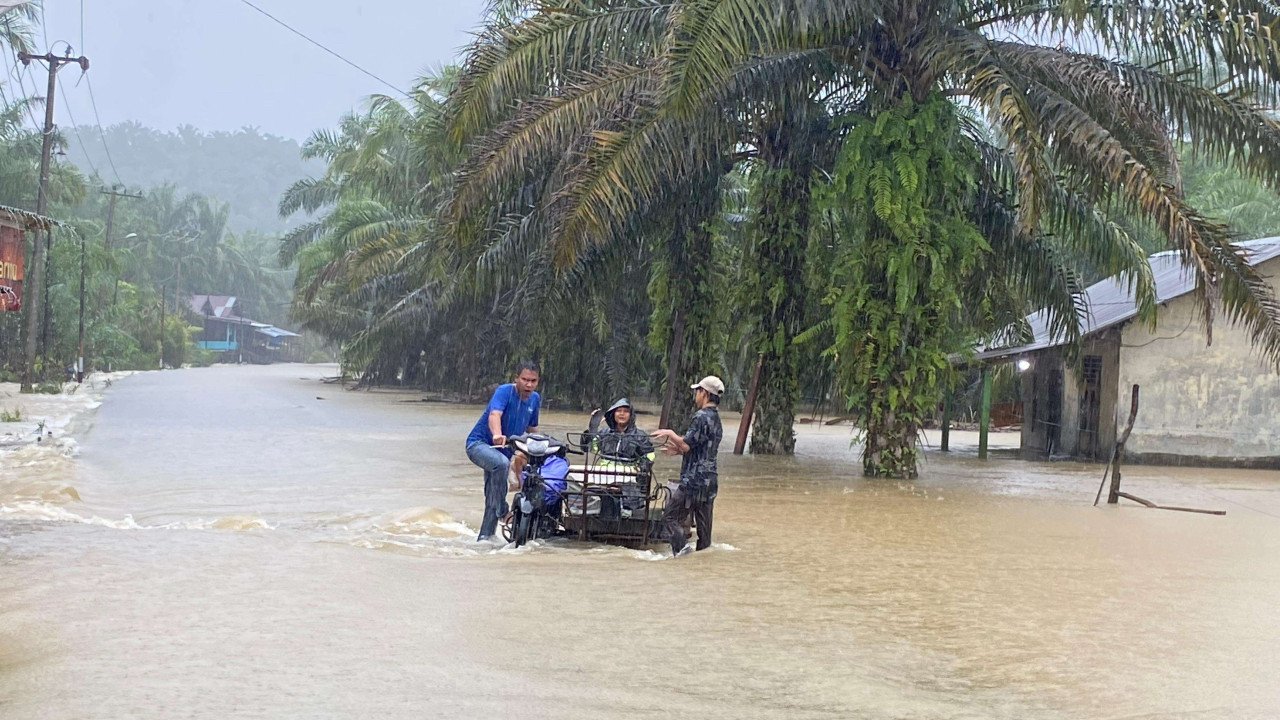 Banjir di Kab. Aceh Singkil tanggal 13 Oktober 2024