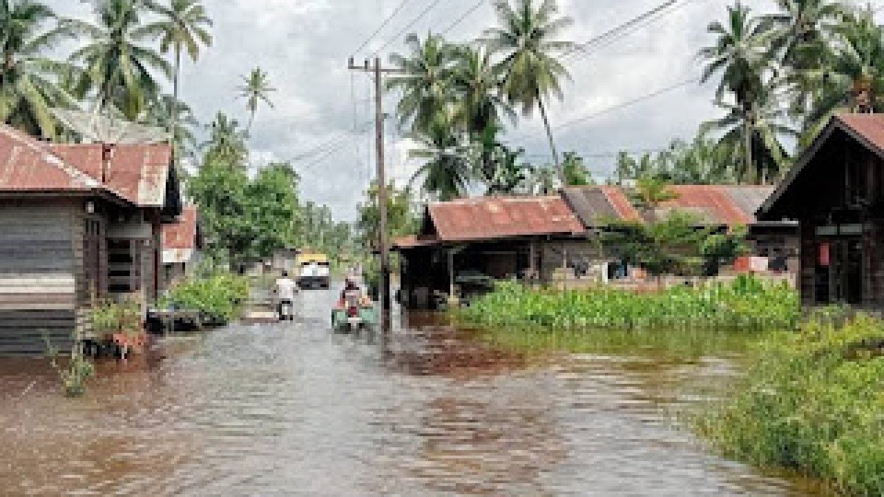 Banjir di Kab. Asahan tanggal 15 Oktober 2024