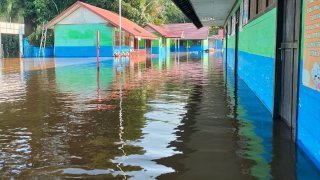 Banjir di Kab. Barito Utara tanggal 19 Oktober 2024