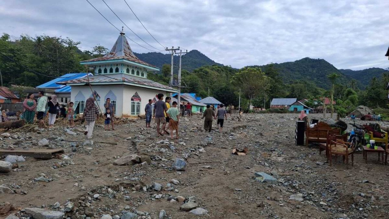 Banjir di Kab. Bone Bolango tanggal 21 Oktober 2024