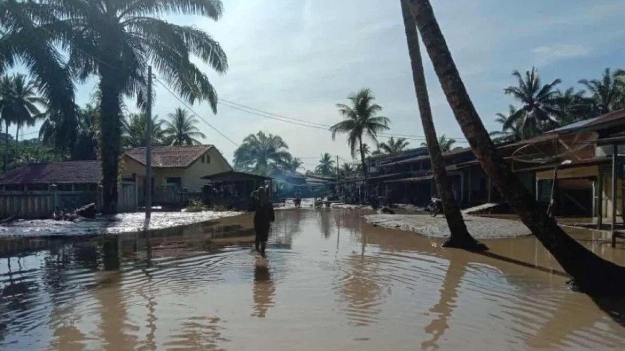 Banjir di Kota Subulussalam tanggal 16 November 2024