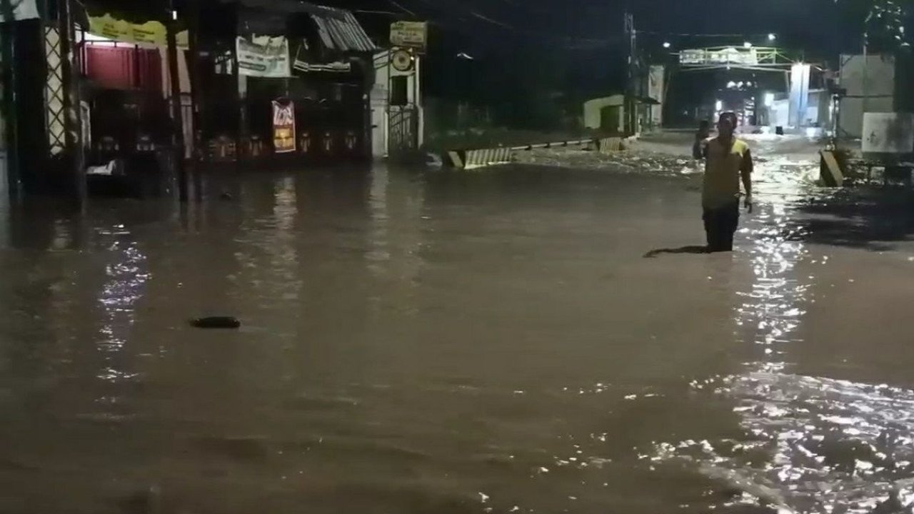 Banjir di Kab. Madiun tanggal 17 November 2024