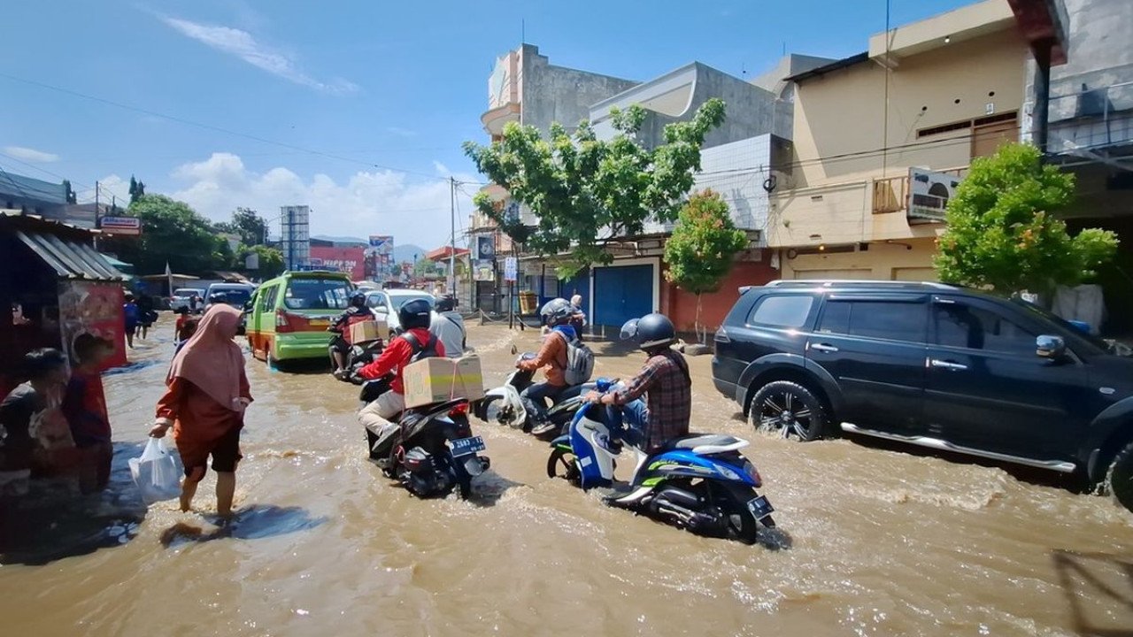 Banjir di Kab. Bandung tanggal 21 November 2024