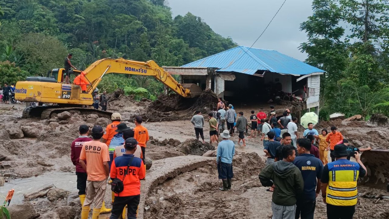 Banjir di Kab. Deli Serdang tanggal 23 November 2024