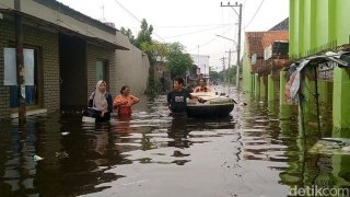 Banjir di Kota Pekalongan tanggal 23 November 2024
