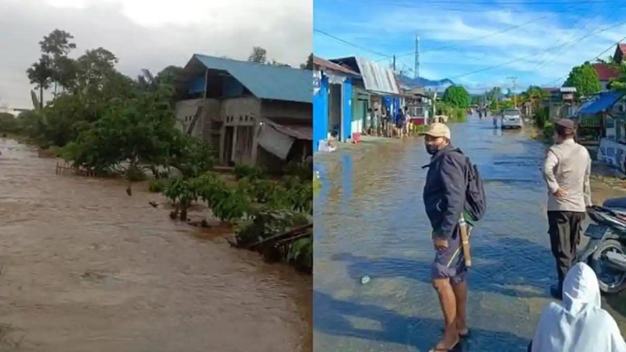 Banjir di Kab. Poso tanggal 30 November 2024