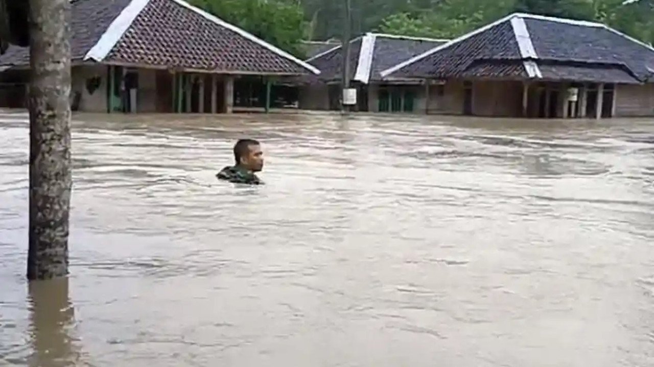 Banjir di Kab. Cianjur tanggal 04 Desember 2024