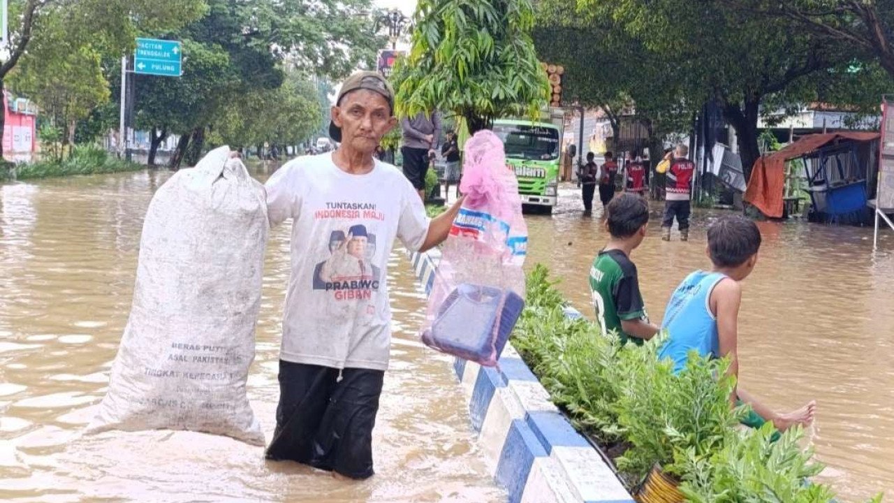 Banjir di Kab. Ponorogo tanggal 15 Desember 2024