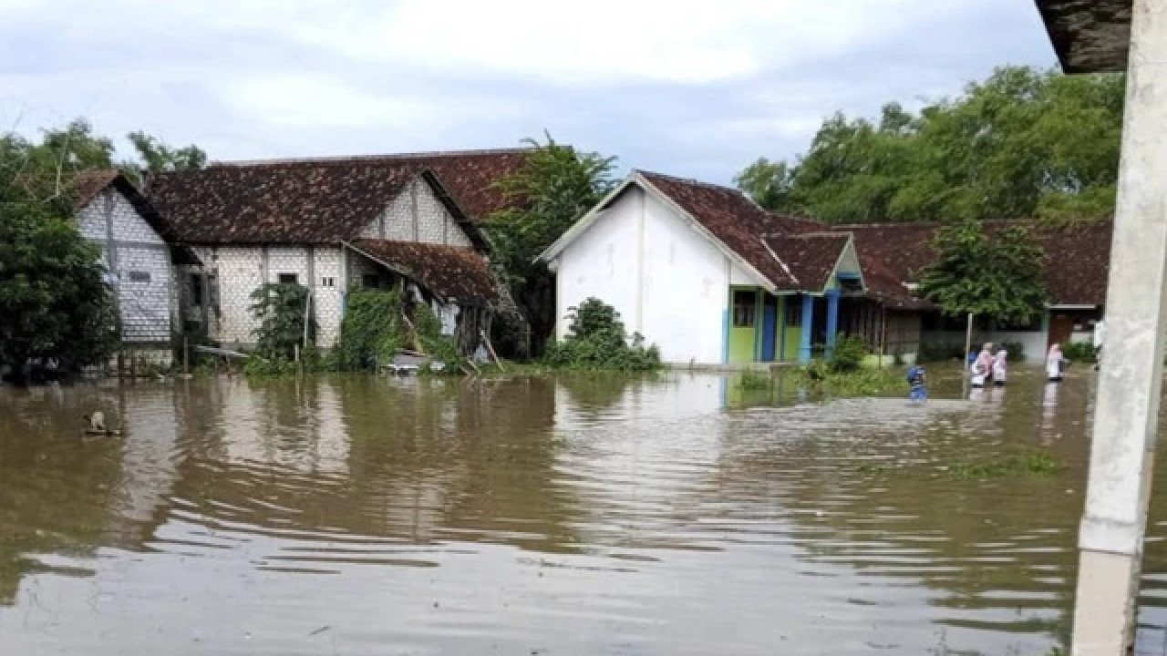 Banjir di Kab. Lamongan tanggal 18 Desember 2024
