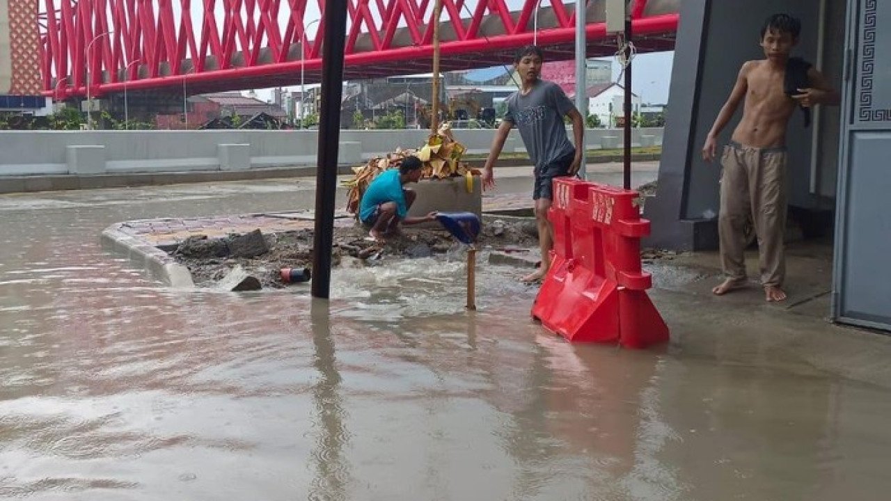 Banjir di Kota Surakarta tanggal 22 Desember 2024