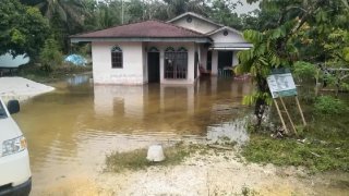 Banjir di Kab. Kampar tanggal 23 Desember 2024