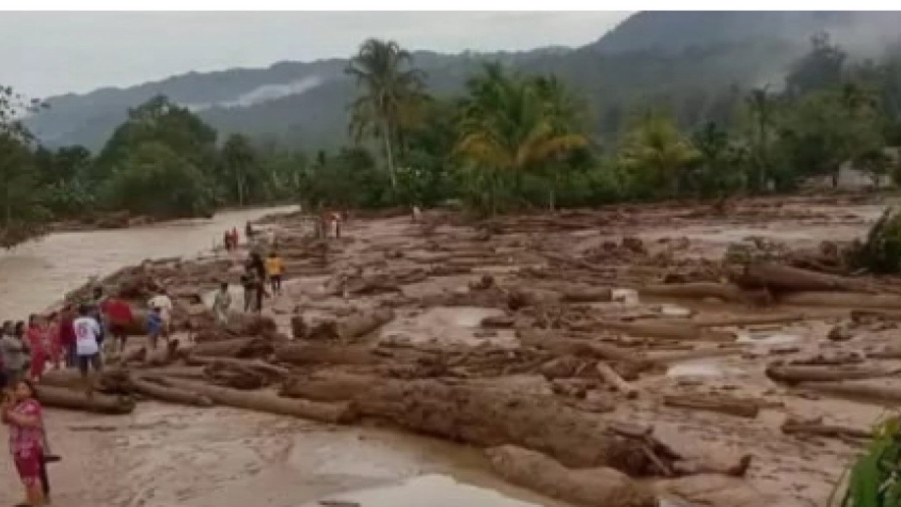 Banjir di Kab. Tapanuli Utara tanggal 29 Desember 2024