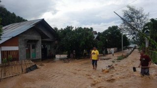 Banjir di Kota Bitung tanggal 02 Januari 2025