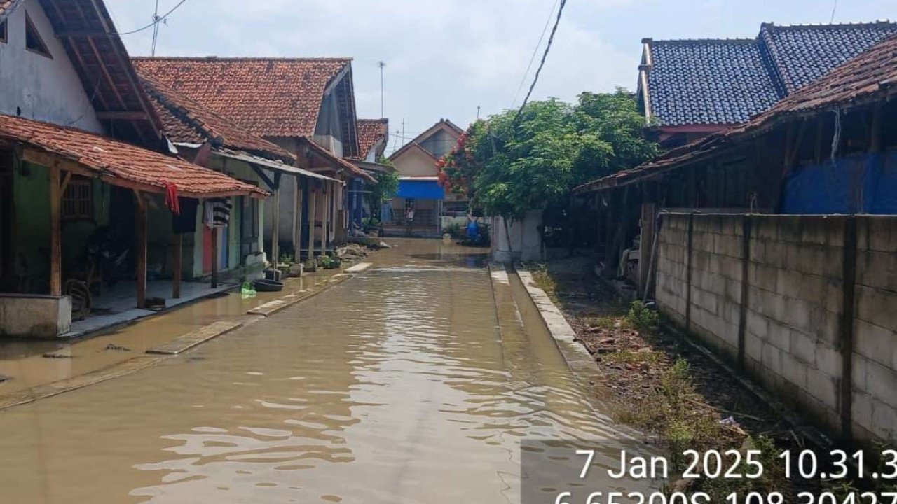 Banjir di Kab. Majalengka tanggal 07 Januari 2025