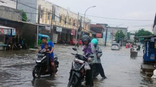 Banjir di Kota Serang tanggal 10 Januari 2025