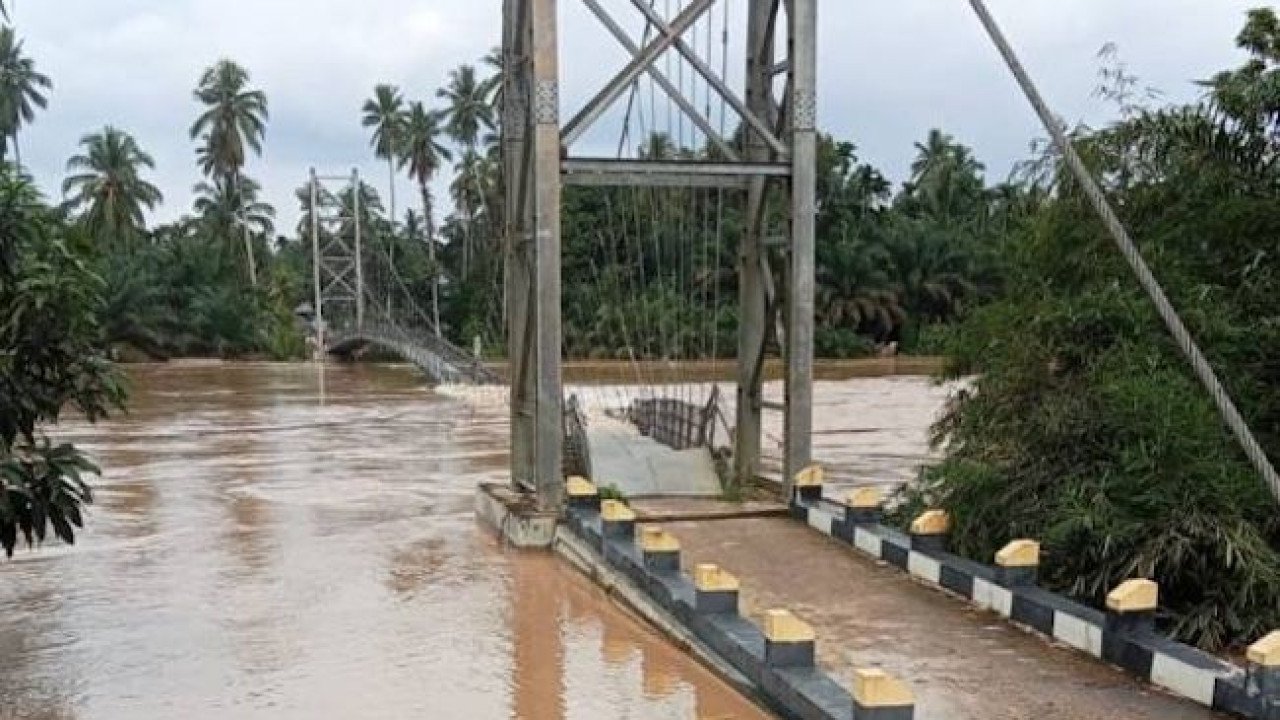 Banjir di Kab. Kuantan Singingi tanggal 17 Januari 2025