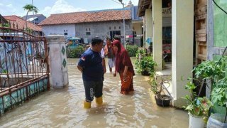 Banjir di Kota Tegal tanggal 17 Januari 2025
