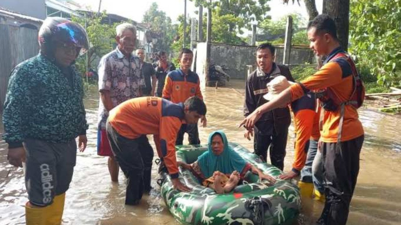 Banjir di Kota Tegal tanggal 17 Januari 2025