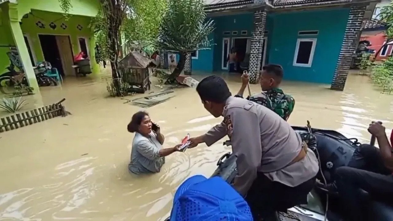 Banjir di Kab. Pandeglang tanggal 18 Januari 2025