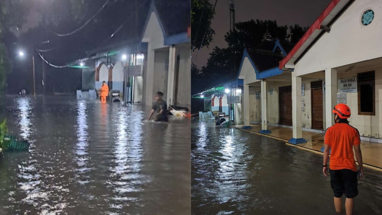 Banjir di Kota Surakarta tanggal 20 Januari 2025