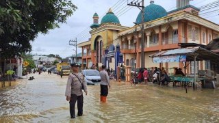 Banjir di Kota Banjarbaru tanggal 21 Januari 2025
