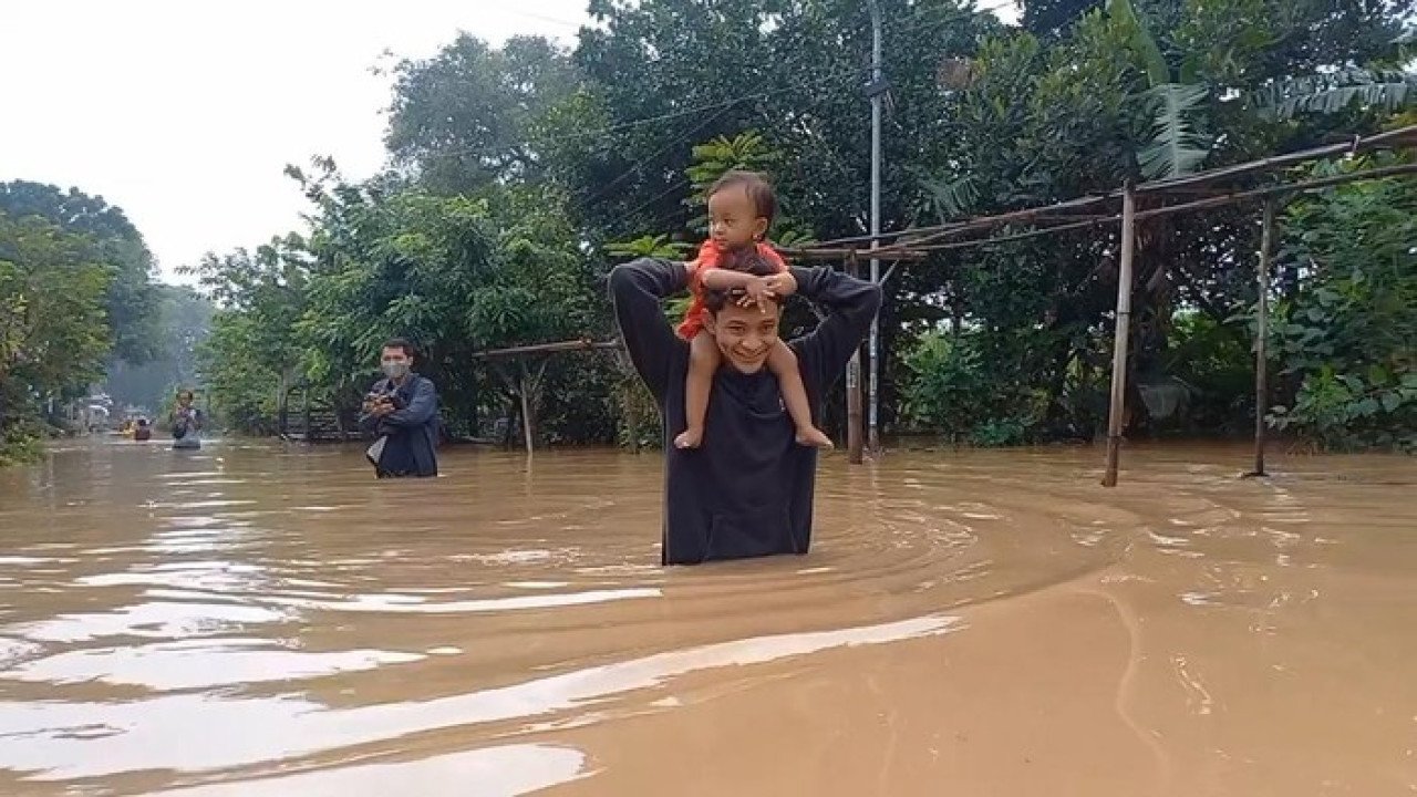 Banjir di Kab. Jombang tanggal 22 Januari 2025