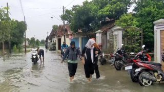 Banjir di Kab. Kudus tanggal 23 Januari 2025