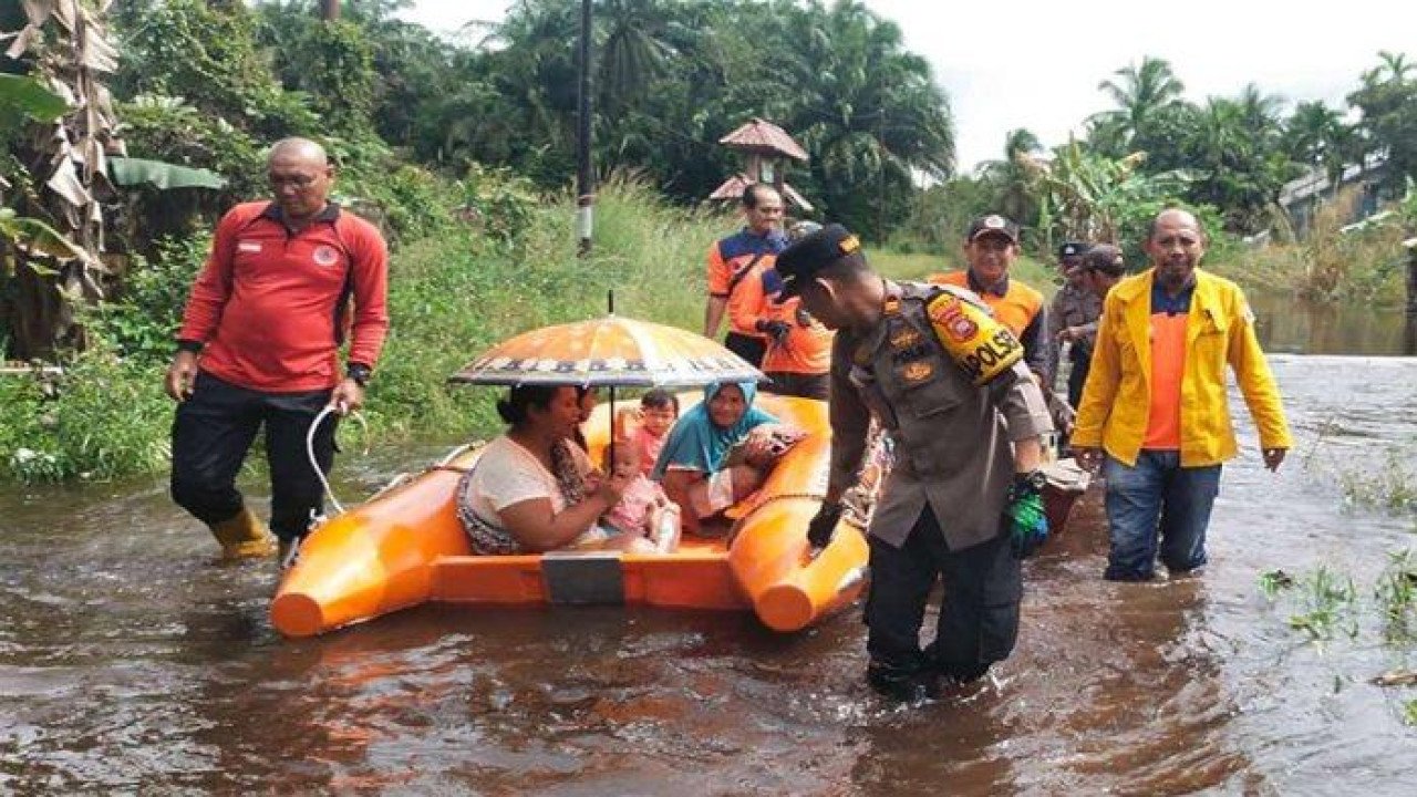 Banjir di Kab. Mempawah tanggal 23 Januari 2025
