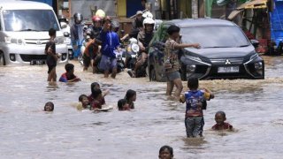Banjir di Kab. Bandung tanggal 24 Januari 2025