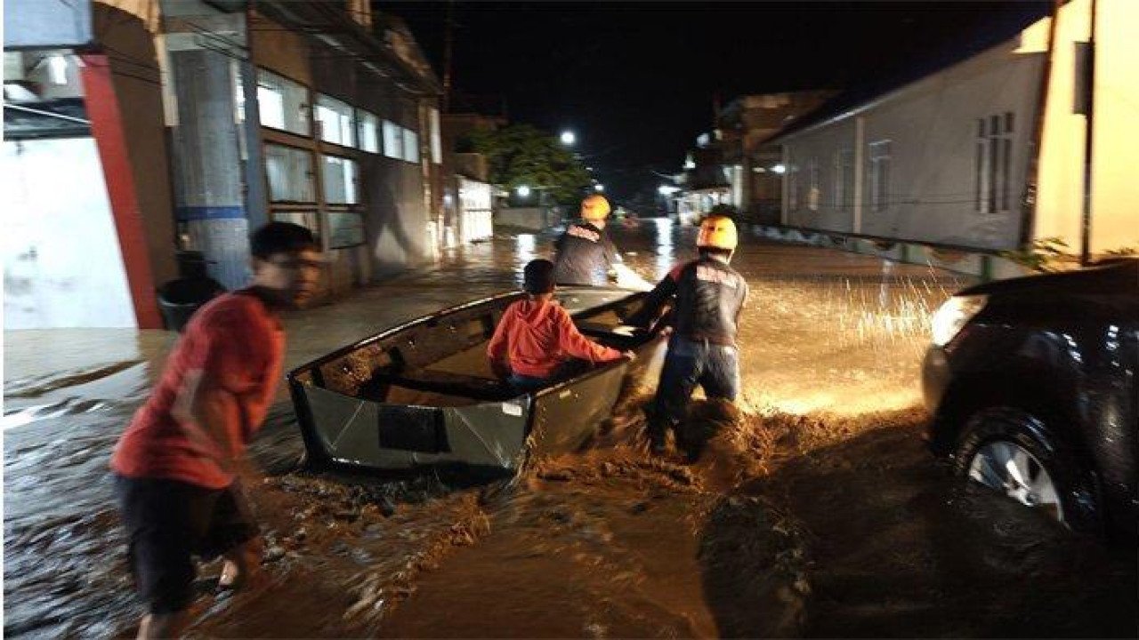 Banjir di Kab. Mamuju tanggal 26 Januari 2025