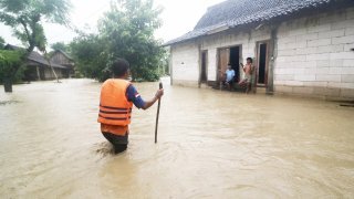 Banjir di Kab. Madiun tanggal 27 Januari 2025