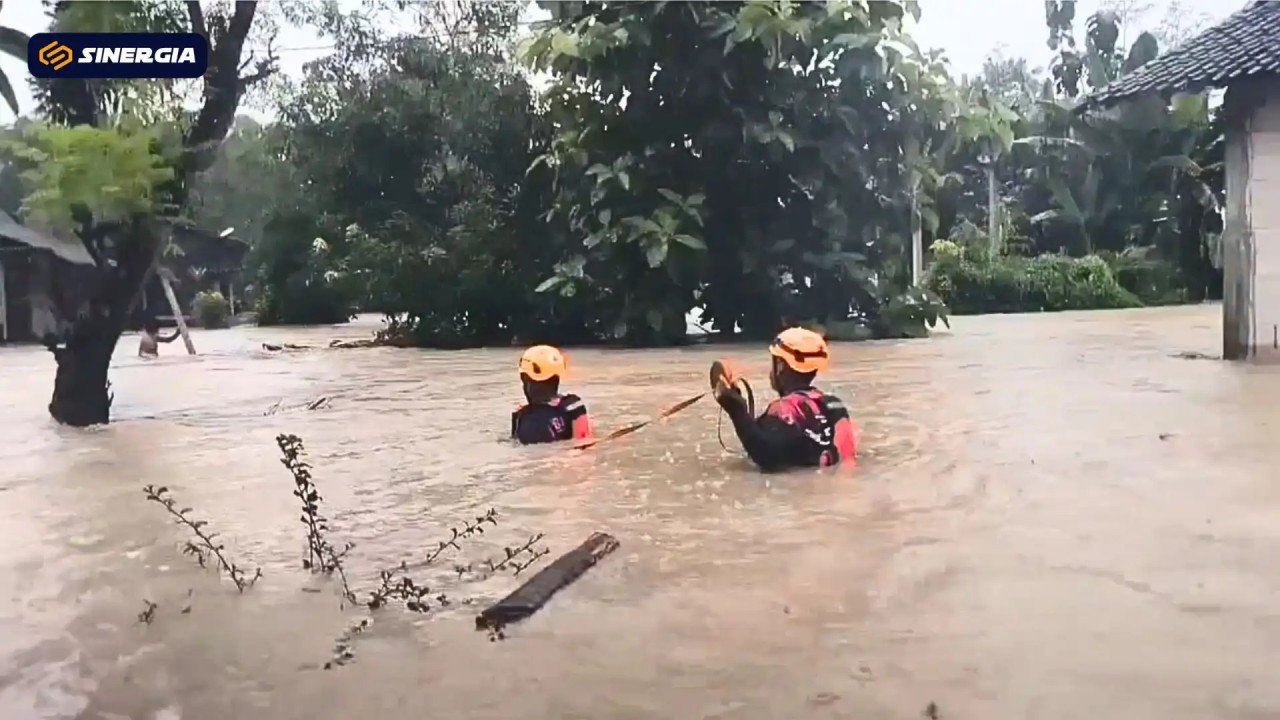 Banjir di Kab. Madiun tanggal 27 Januari 2025