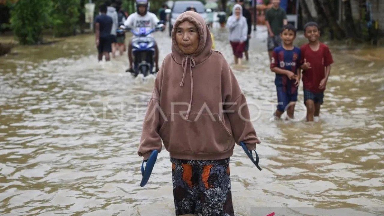 Banjir di Kota Samarinda tanggal 27 Januari 2025