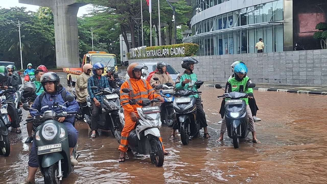 Banjir di Kota Adm. Jakarta Utara tanggal 29 Januari 2025