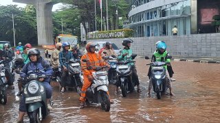 Banjir di Kota Adm. Jakarta Utara tanggal 29 Januari 2025