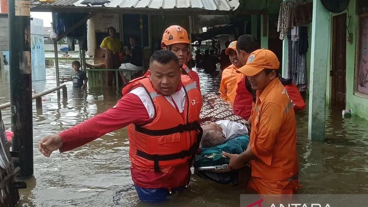 Banjir di Kota Adm. Jakarta Utara tanggal 29 Januari 2025