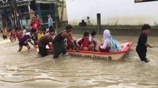 Banjir di Kab. Tegal tanggal 10 Februari 2025