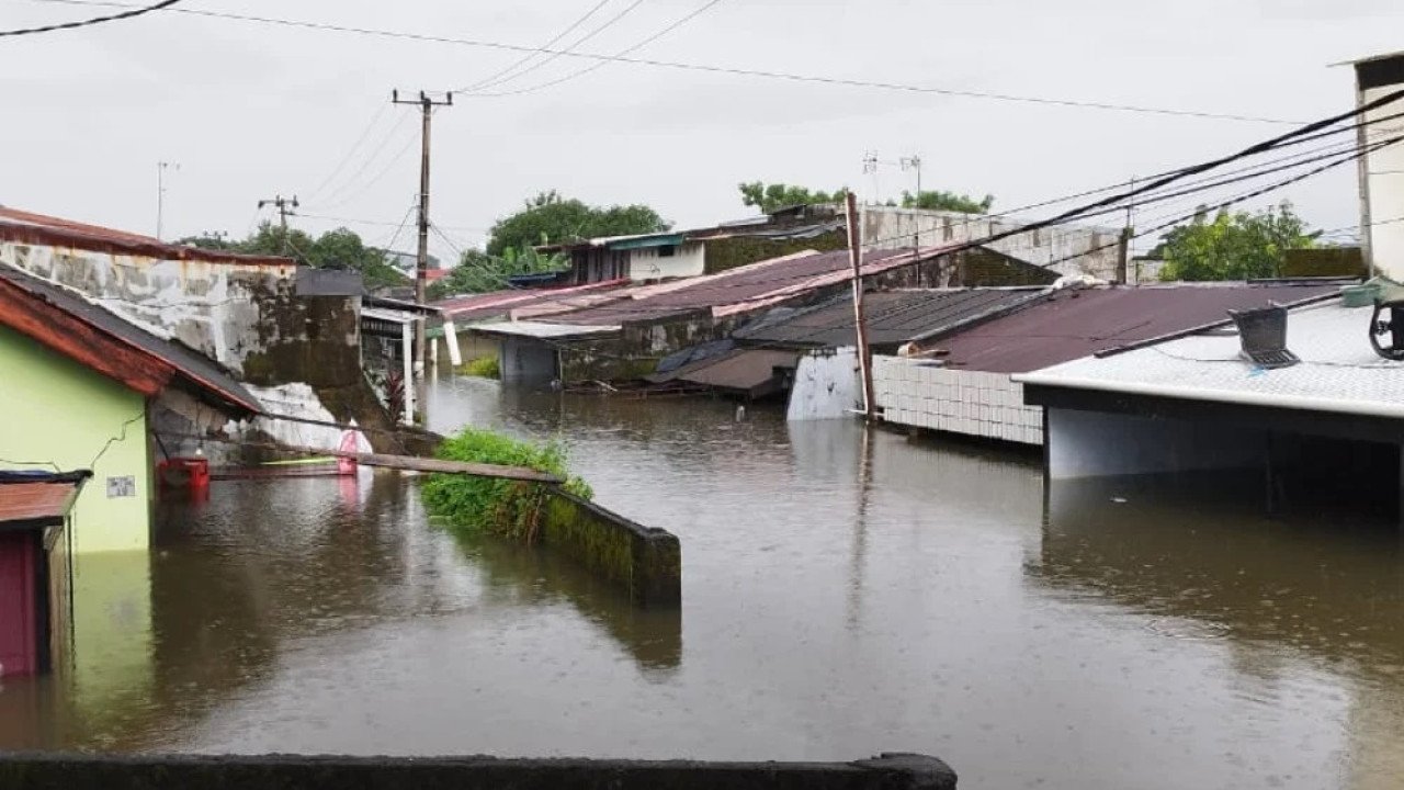 Banjir di Kota Makassar tanggal 11 Februari 2025
