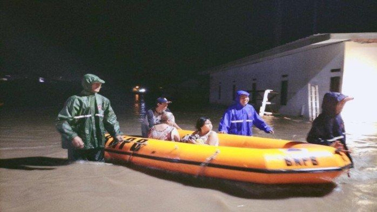 Banjir di Kab. Muara Enim tanggal 15 Februari 2025