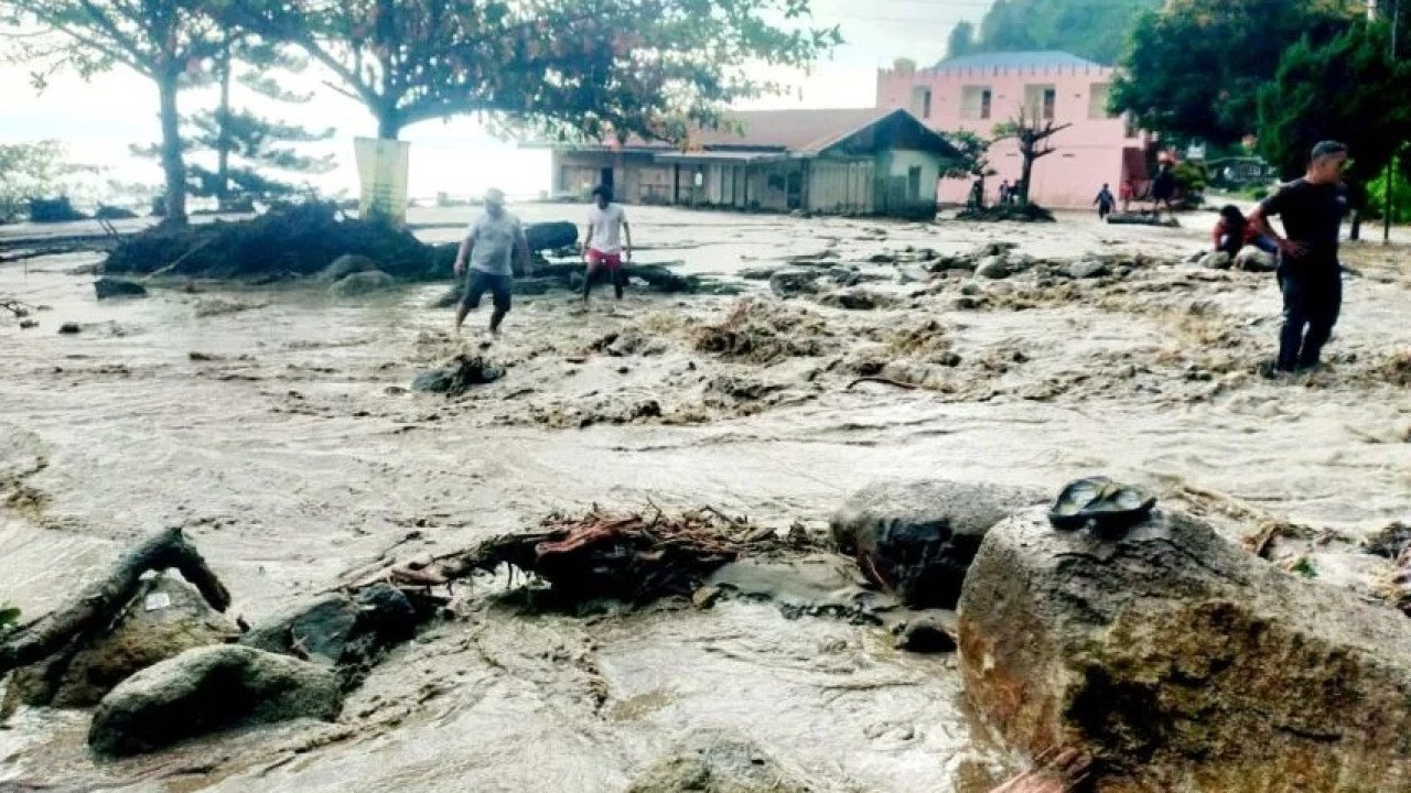 Banjir di Kab. Dairi tanggal 25 Februari 2025