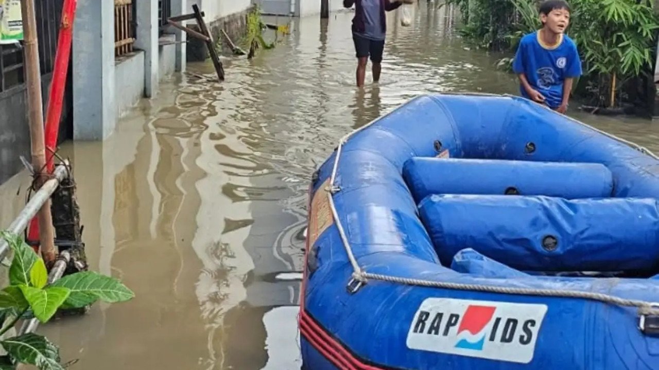 Banjir di Kota Surakarta tanggal 25 Februari 2025