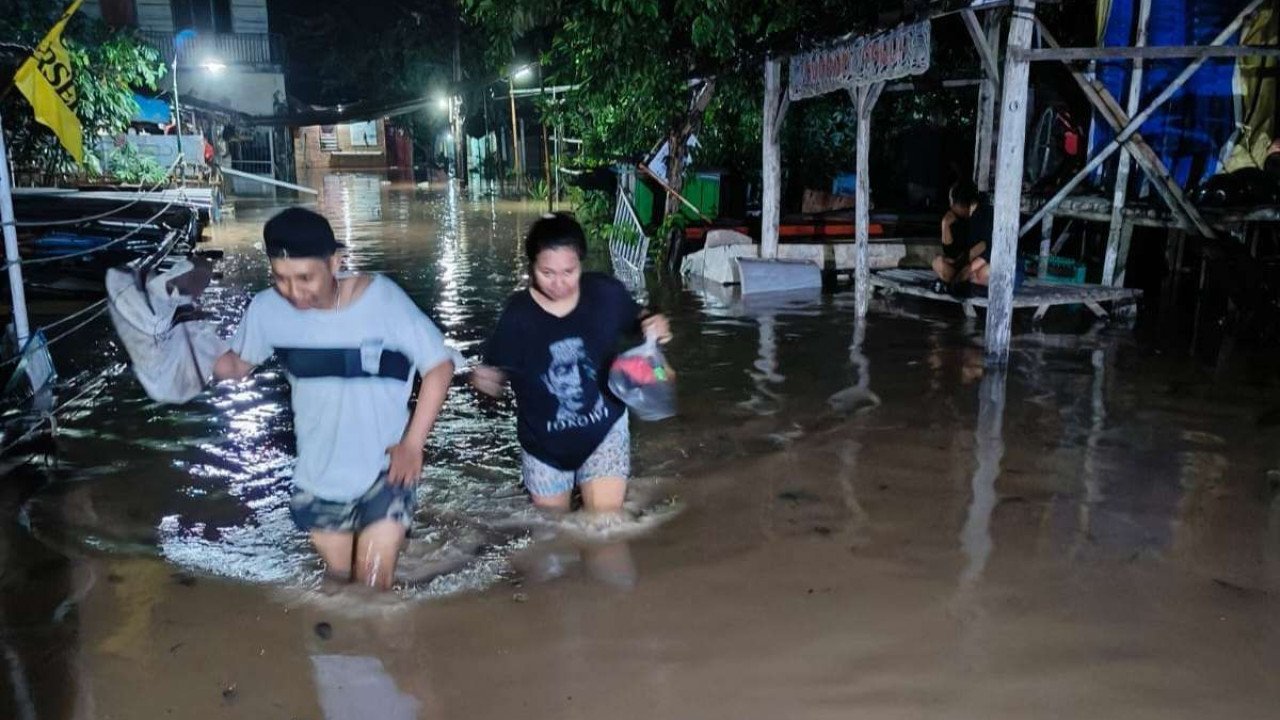 Banjir di Kota Surakarta tanggal 25 Februari 2025