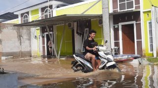 Banjir di Kab. Bekasi tanggal 27 Februari 2025