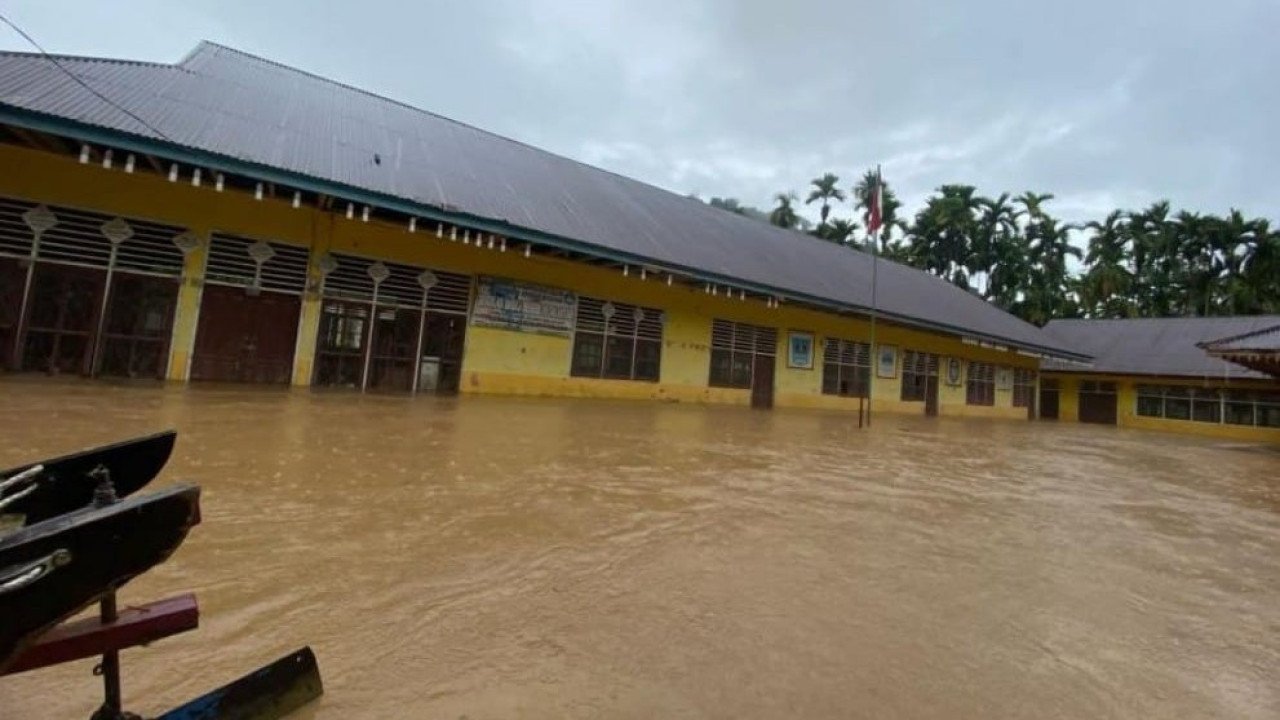 Banjir di Kab. Solok Selatan tanggal 27 Februari 2025
