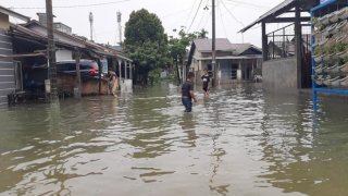 Banjir di Kota Pekanbaru tanggal 27 Februari 2025