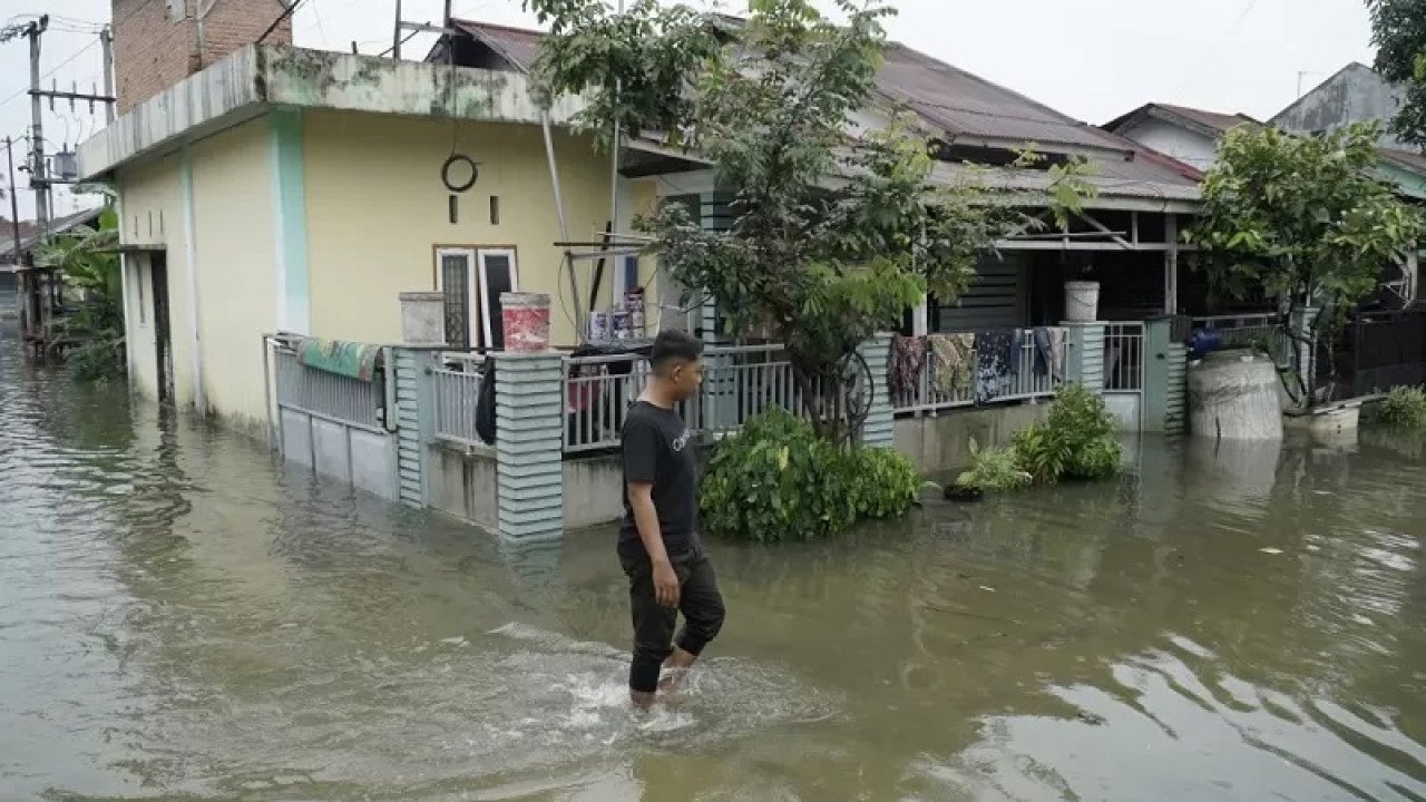 Banjir di Kota Pekanbaru tanggal 27 Februari 2025