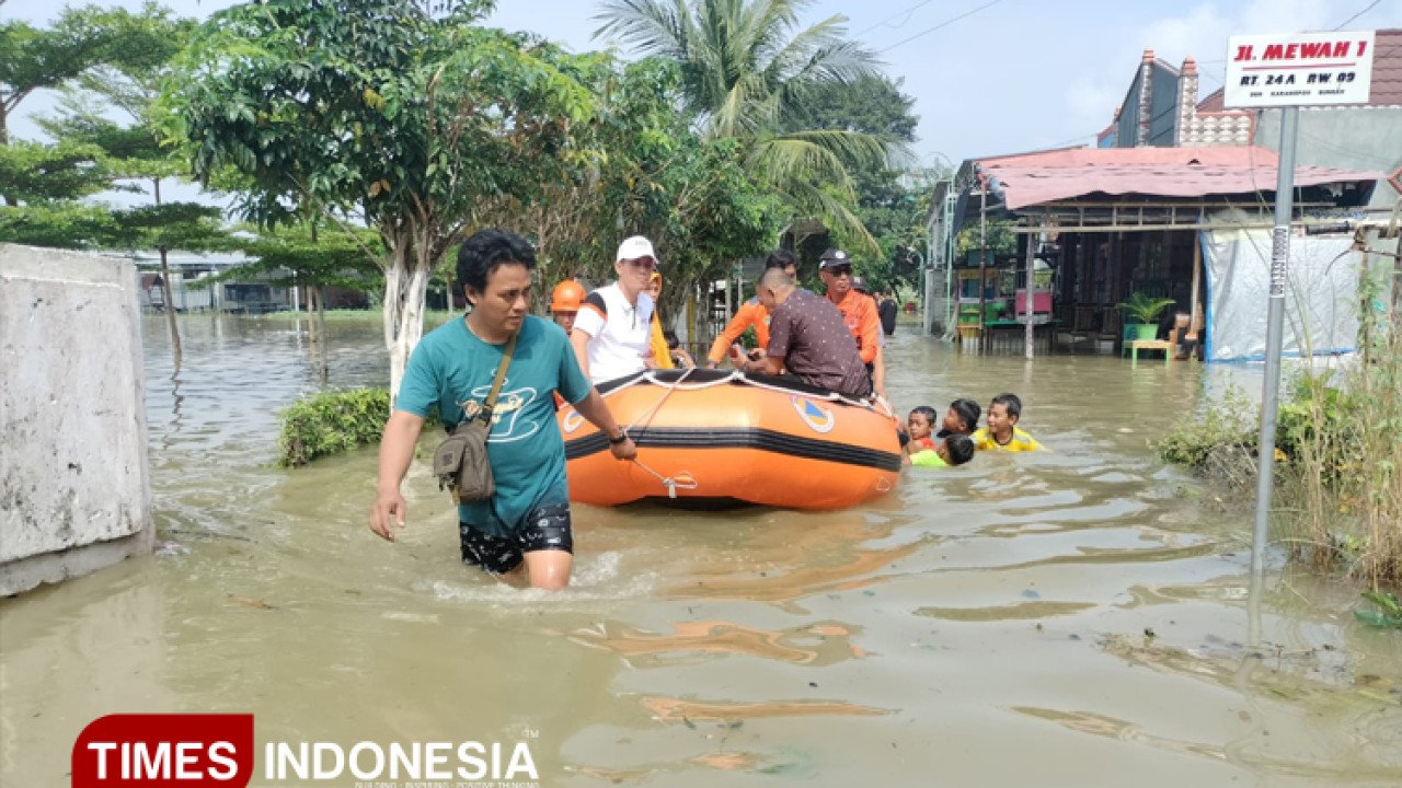 Banjir di Kab. Gresik tanggal 28 Februari 2025